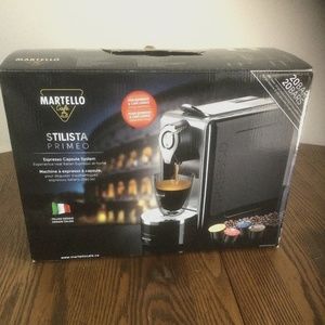 Martello Cafe Espresso Maker- Brand New